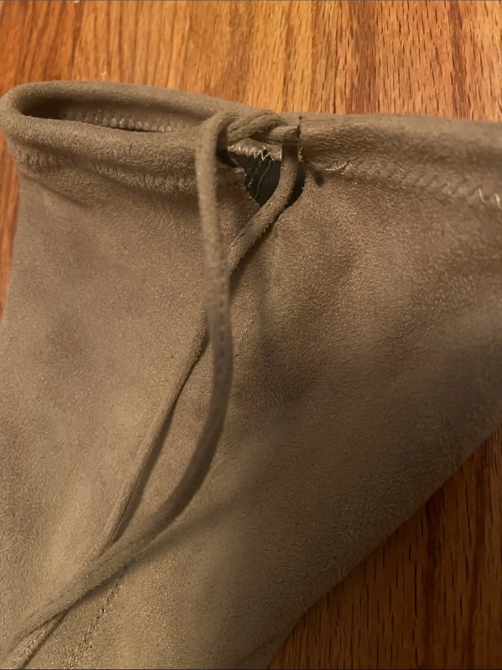 Cape Robbin Taupe Over-The-Knee Block Heel Boots